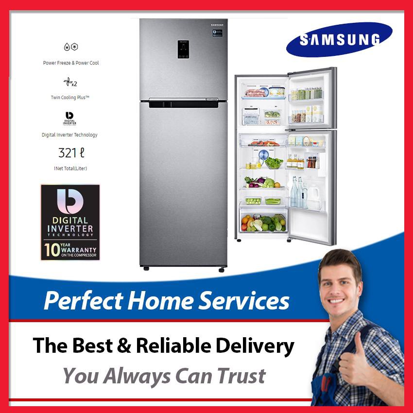 Samsung RT38K5562SL/ME Twin Cooling Fridge (500L)