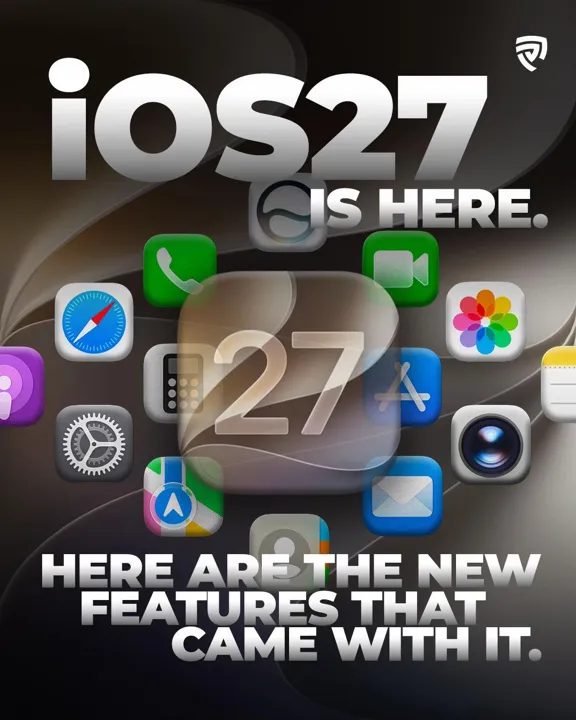 Here are the features that come with the iOS27 update. iOS 27 is compatible with the iPhon...