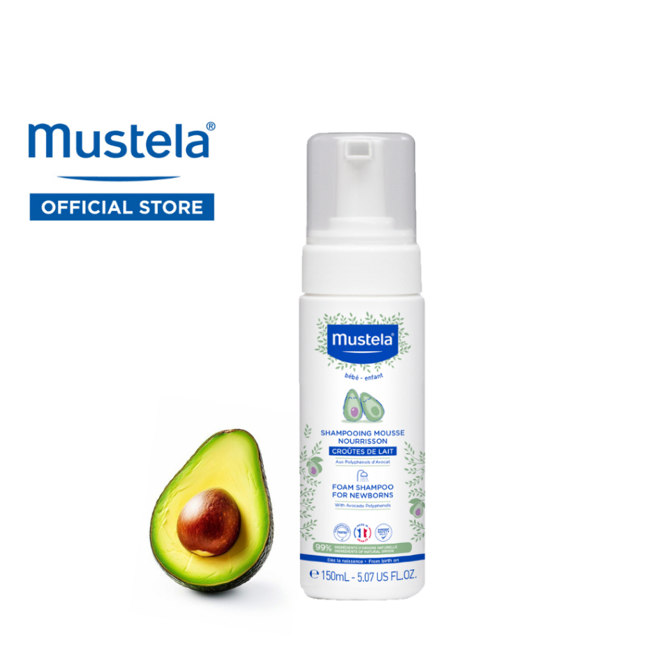 Mustela Foam Shampoo for Newborns
