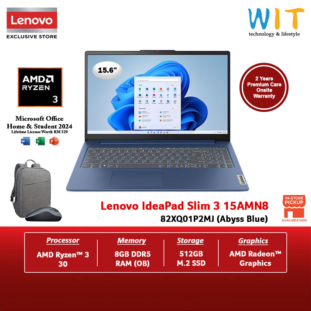 Lenovo IdeaPad Slim 3 15AMN8