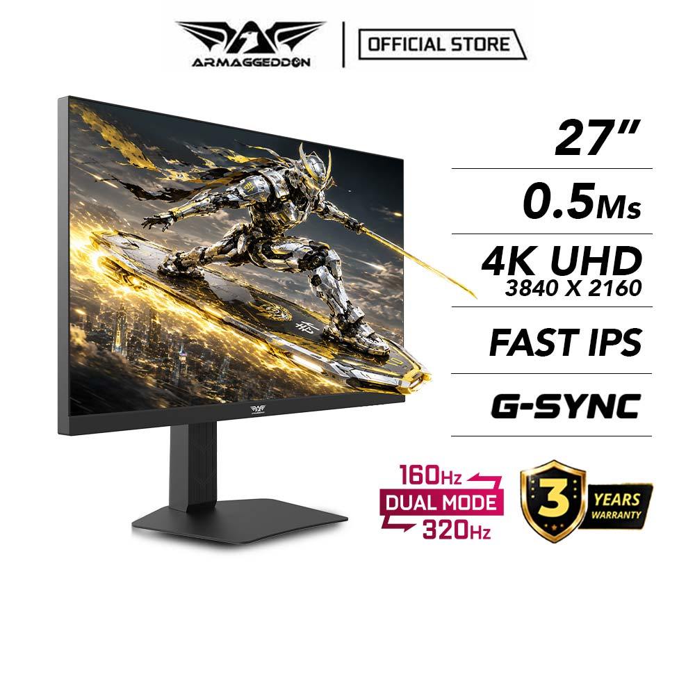 Armaggeddon Pixxel+ PXP27-UXD Dual-Mode 4K Gaming Monitor
