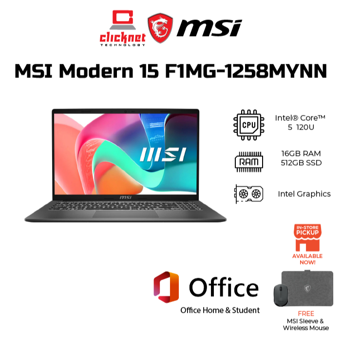 MSI Modern 15 F1MG