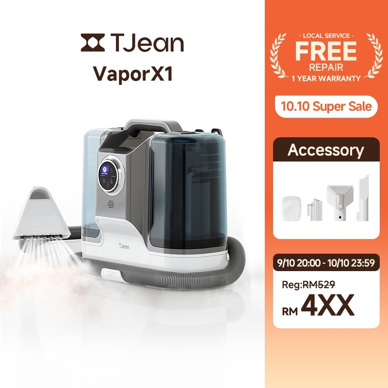 TJean VaporX1 Portable Spot Cleaner