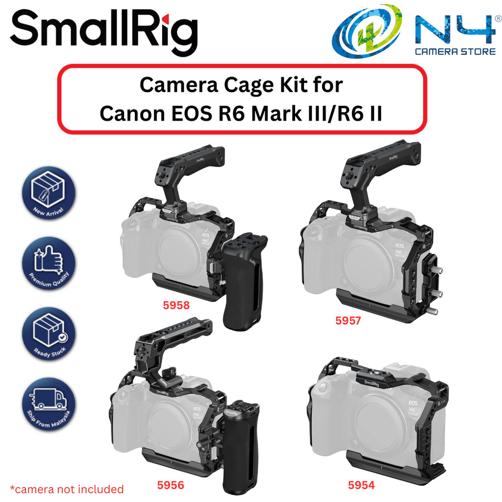 SmallRig Cage for Canon EOS R6 Mark III / R6 Mark II