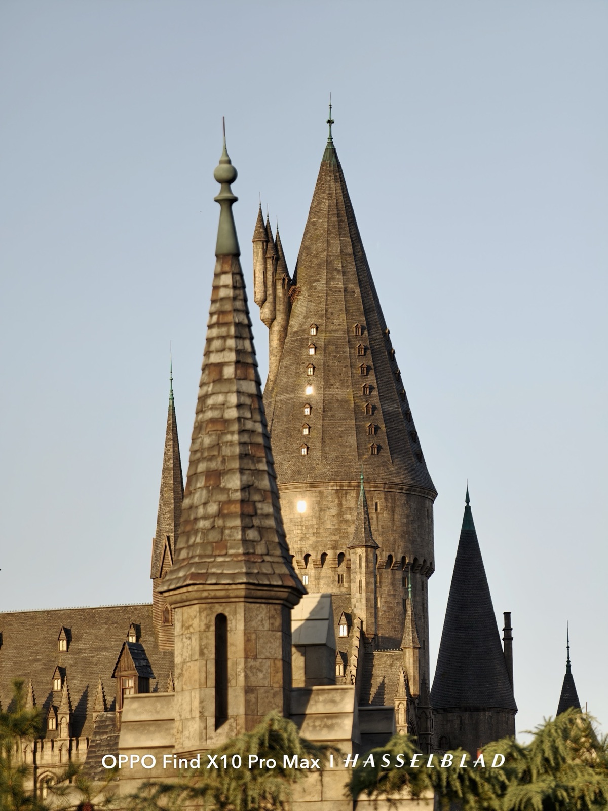 Castle tower at 10x zoom with the Hasselblad Teleconverter