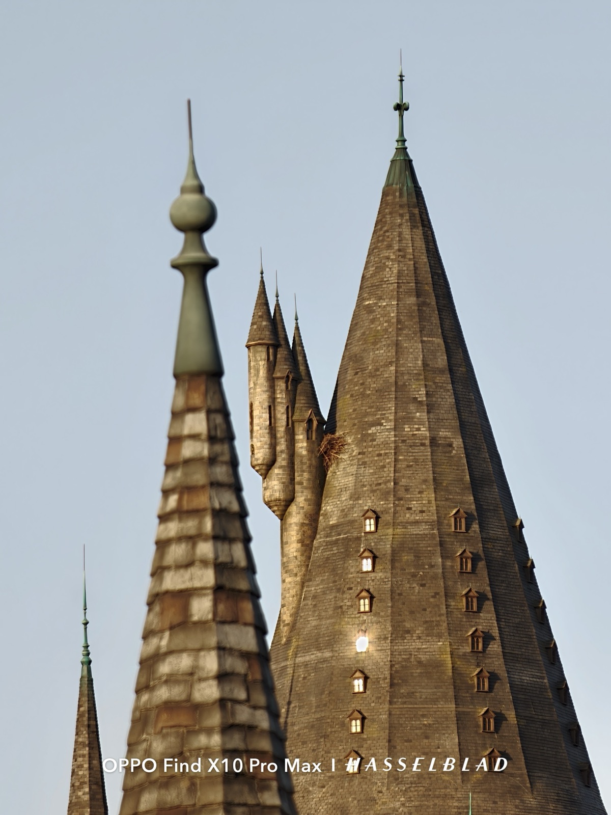 Castle tower at 20x zoom with the Hasselblad Teleconverter