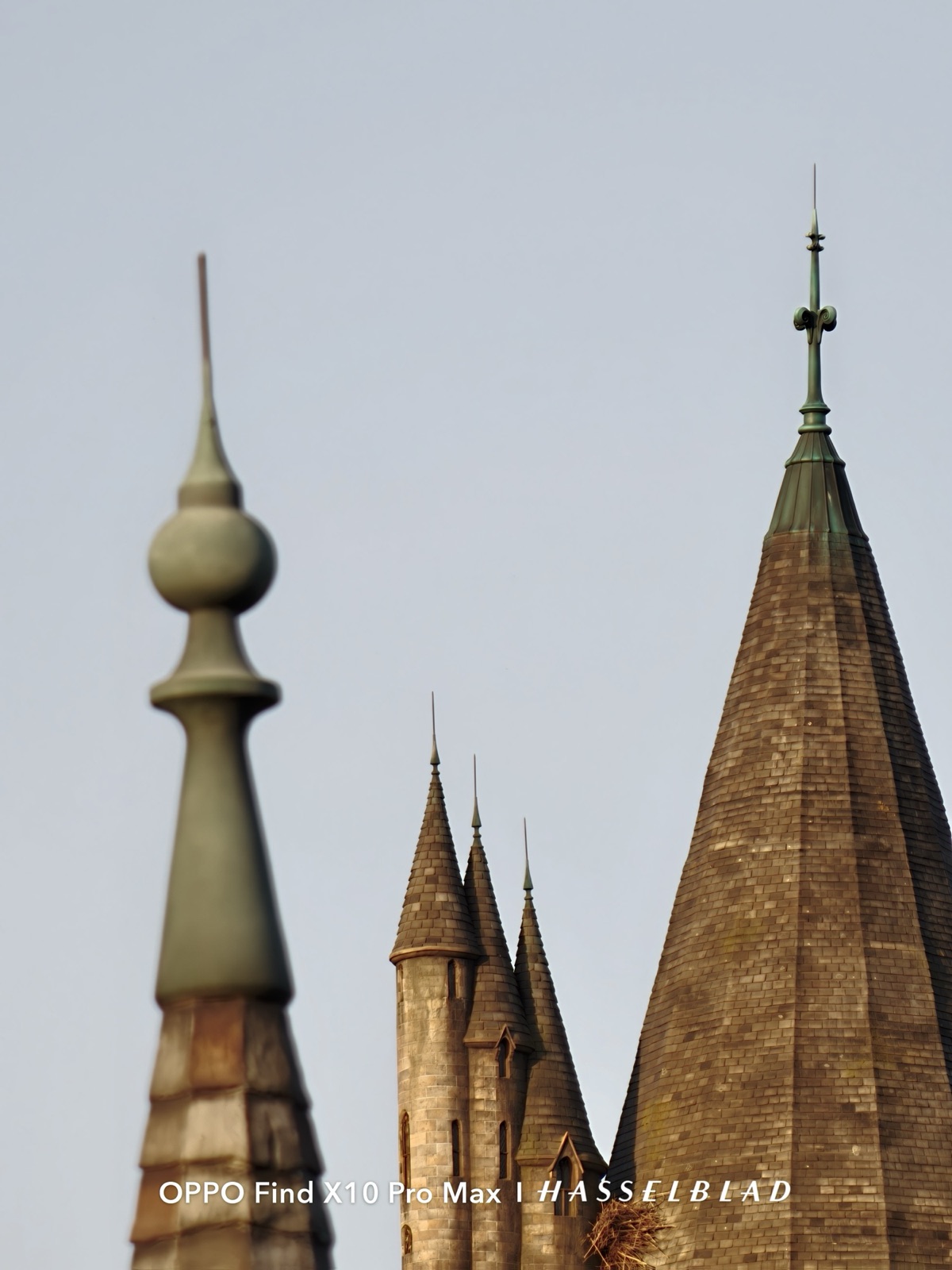 Castle tower at 35x zoom with the Hasselblad Teleconverter