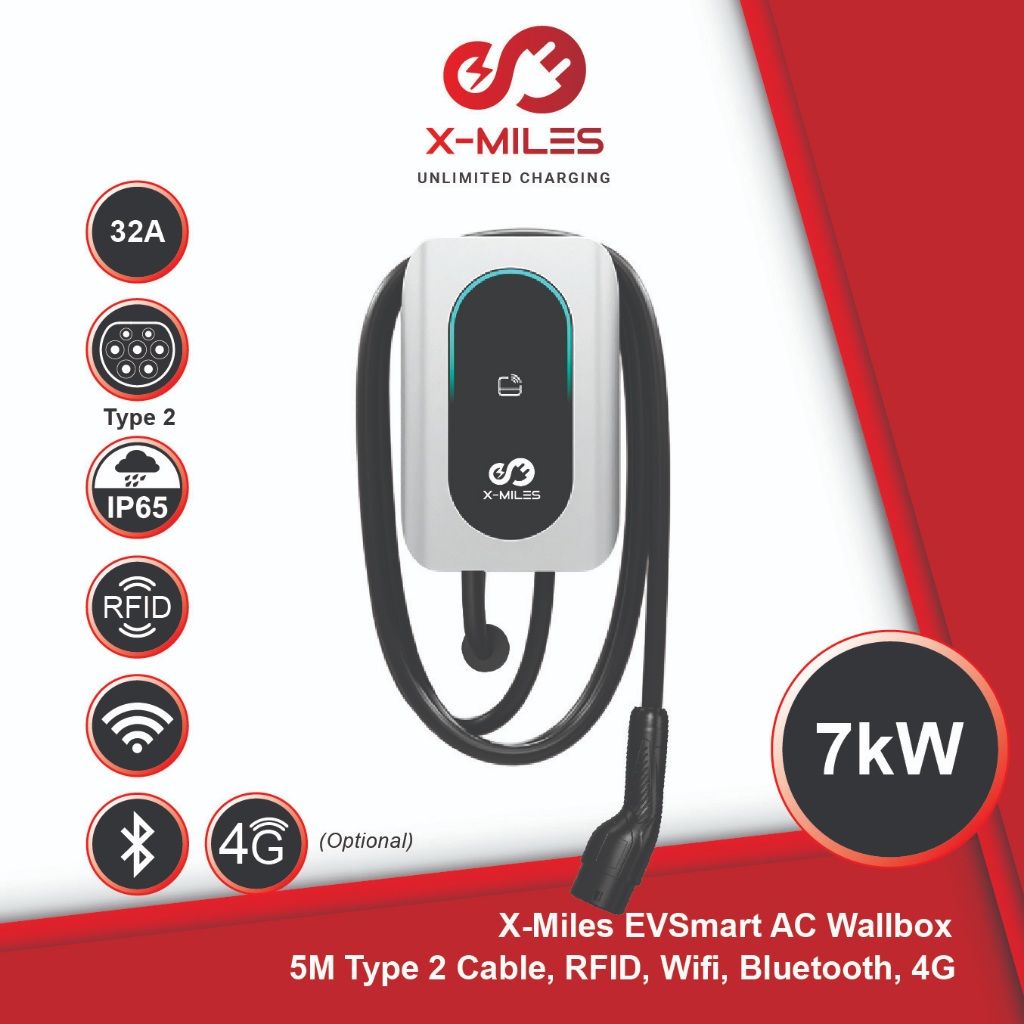 X-MILES EVSmart XMT-EVL008 EV Charger