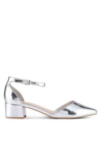 Best silver low heels