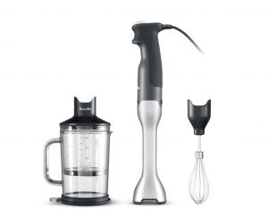 Stainless steel immersion blender for blending ice