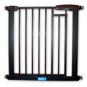 Extendable baby gate for bottom of stair and apartments