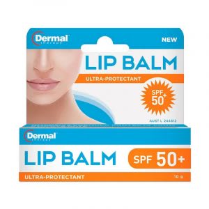 Lip balm with SPF 50