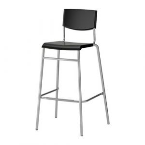 Cheap modern bar stool with backrest