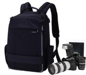 Easy access rucksack camera bag for travel