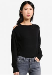 Cold Shoulder Sweater