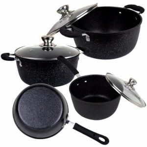 Non-stick induction cookware set