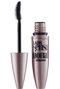 Smudge-proof fiber mascara