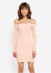 Off the Shoulder Bodycon Dress