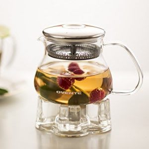Best for glass and stainless steel teapots with infuser – to brew green tea and oolong tea.