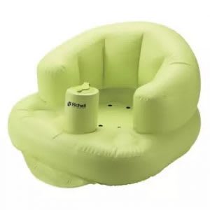 Baby bath seat with armrest for 1-year-olds