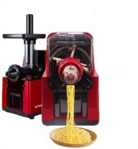 Multifunctional pasta and noodle maker