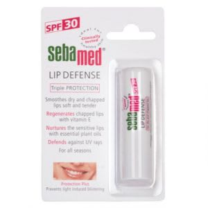 Lip balm with SPF 30 and Vitamin E