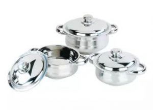 Cheap stainless steel cookware