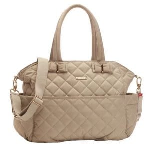 Best quilted diaper bag for double stroller with changing pad