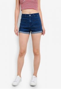 Best cheap denim high waisted shorts