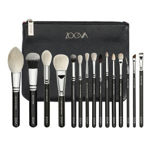 Professional makeup brush set