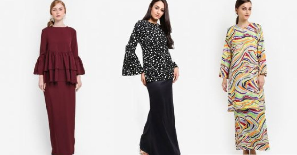 15 Baju Kurung Hari Raya 2020 Inspirasi Top 