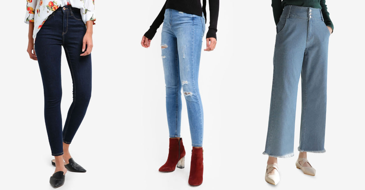 10 High-Waisted Jeans for Women in Malaysia 2022 - Ripped, Skinny
