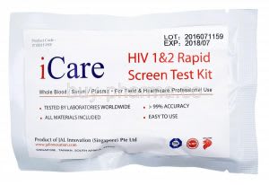 Best HIV test kit approved and used by international organizations