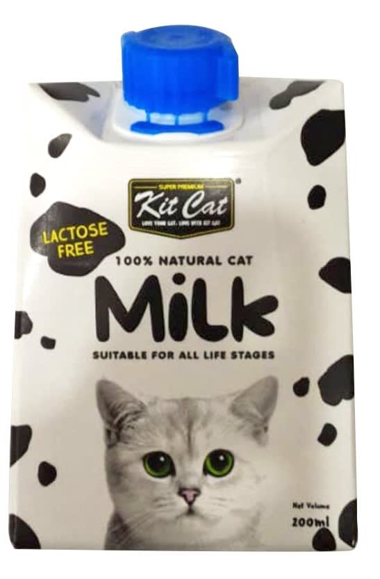 Kit Cat Natural Cat Milk Lactose Free (200ml) Harga u0026 Review 