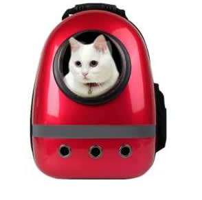 Astronaut Capsule Pet Backpack Carrier Harga u0026 Review / Ulasan 