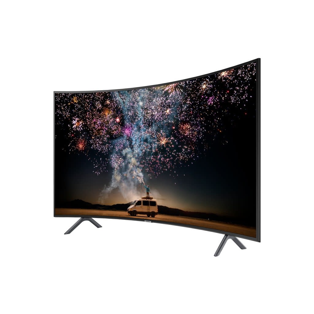 TV 65inci UHD reka bentuk melengkung – TV 4K premium terbaik