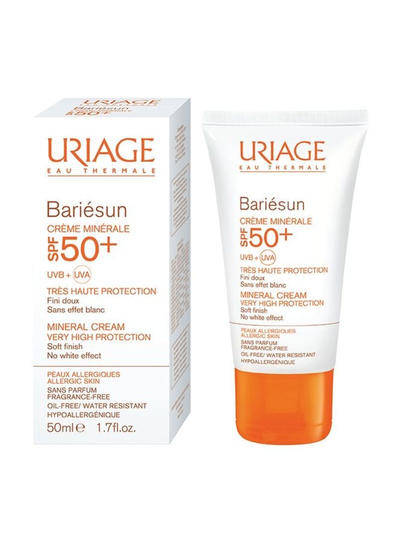 Урьяж барьесан. Урьяж SPF 50. Uriage Bariesun SPF 50+. Урьяж Барьесан spf50+. Uriage Bariesun минеральный Creme SPF 50+.