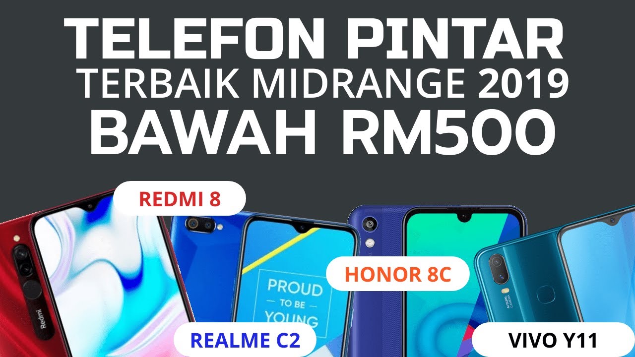 Telefon Pintar Terbaik Bawah RM500 Bajet