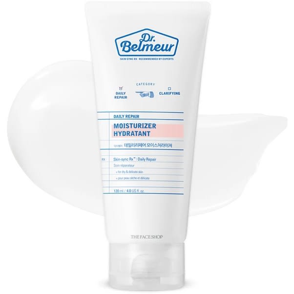 The Face Shop Dr. Belmeur Daily Repair Moisturizer (120ml) Harga & Review / Ulasan Terbaik di