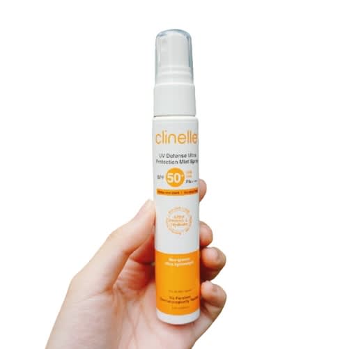 clinelle uv defense ultra protection mist spray