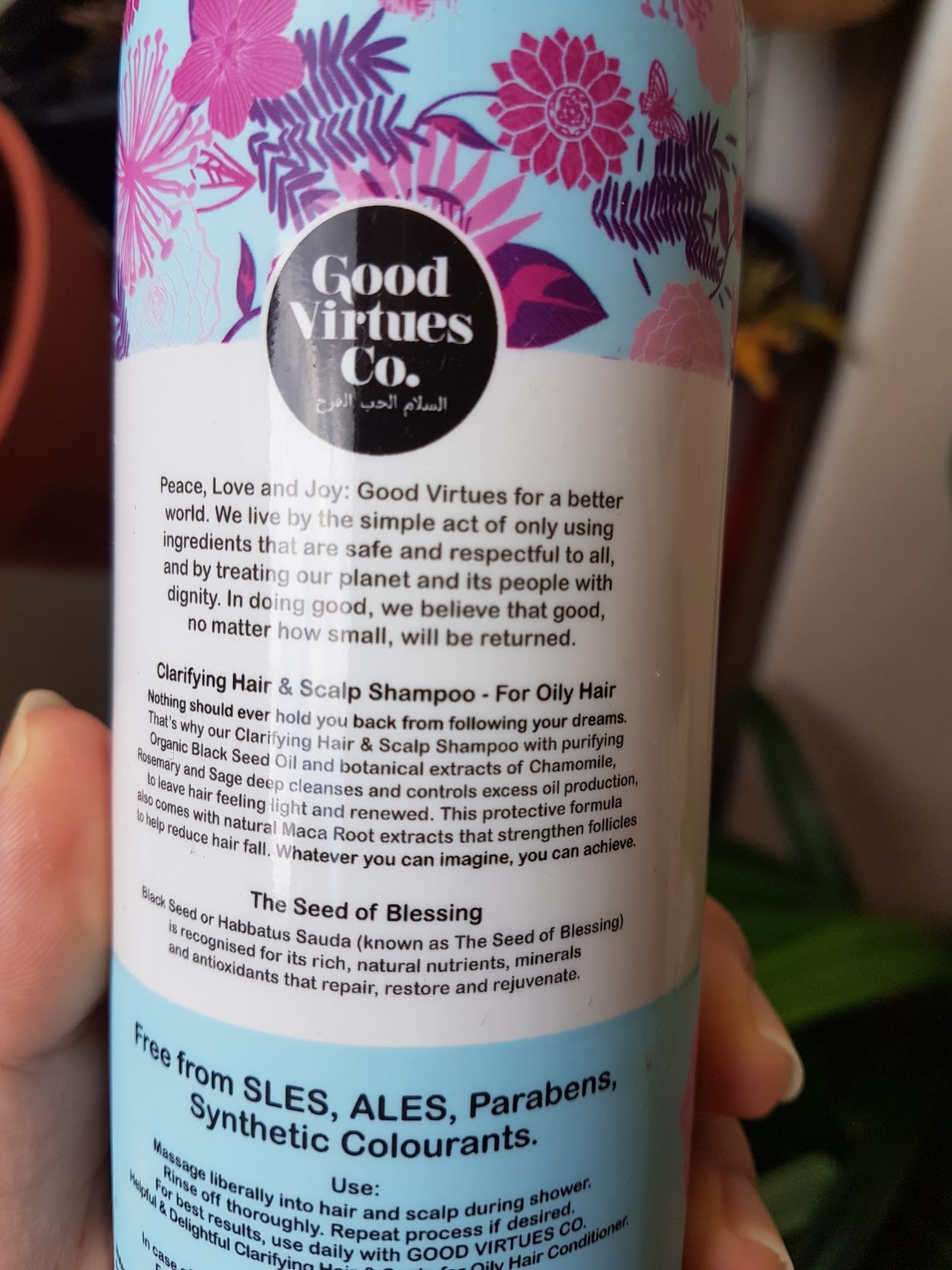 Good Virtues Co. Healthy Hair & Scalp Shampoo (700ml ...