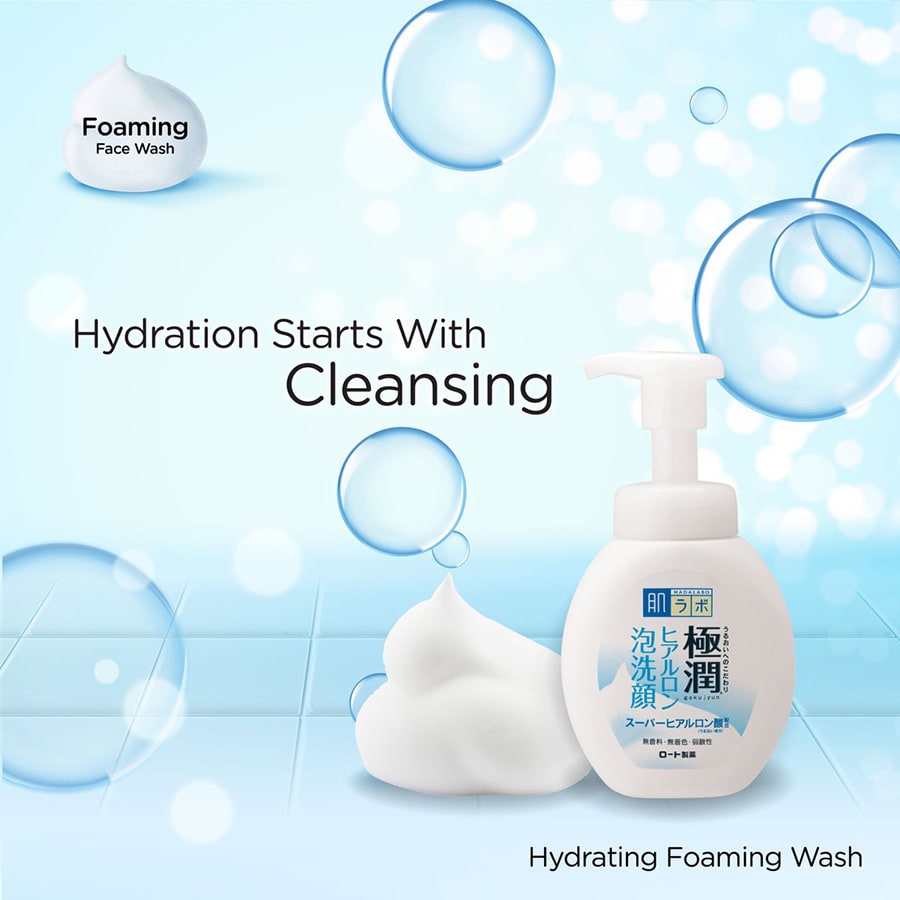 Hada Labo Super Hyaluronic Acid Hydrating Foaming Wash Harga & Review