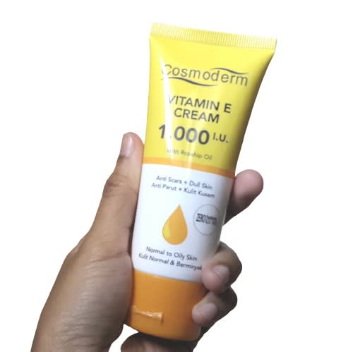 Cosmoderm Vitamin E Cream 1000 IU with Rosehip Oil Harga ...