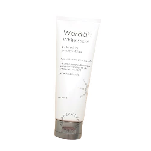 Wardah White Secret Facial Wash with AHA (100ml) Harga  