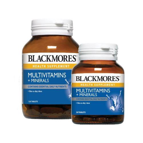 Blackmores Multivitamins + Minerals 30´s Harga & Review / Ulasan