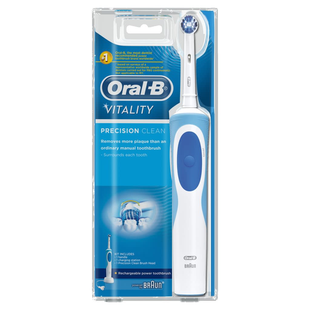 Oral-B Vitality Precision Clean Electric Toothbrush Harga & Review ...