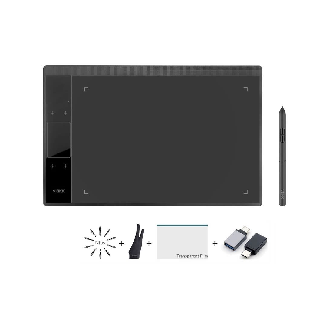 Veikk A30 V2 Drawing Tablet for PC and Android Harga & Review / Ulasan