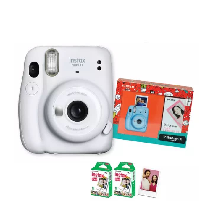 Fujifilm Polaroid Camera Instax Mini 11 Combo Kit + DIY Kit Harga