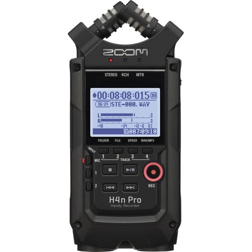 Zoom H4N-Pro Handy Recorder