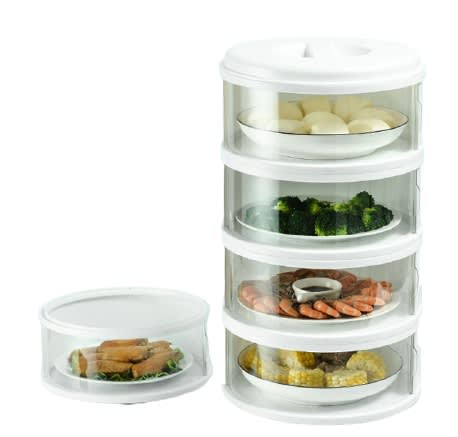 Food Container Transparent Stackable Layer